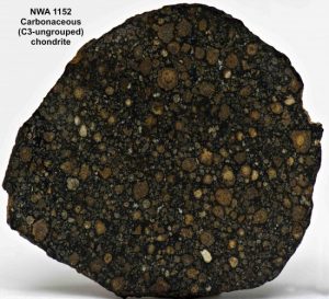 Click the meteorite to learn more about chondrites.
